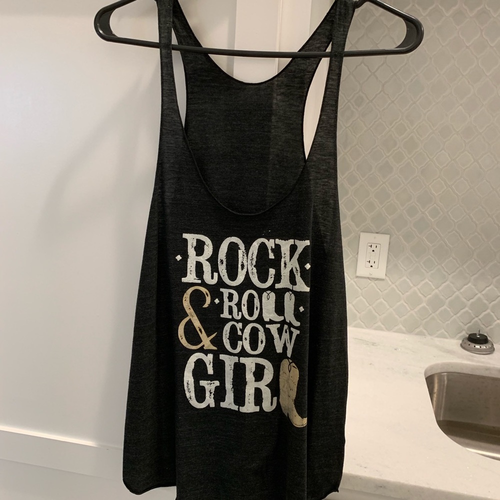 Judith March rock and roll cowgirl tank